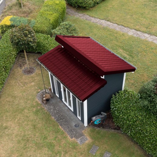 Pfannenblech 2/1060 | Stahl 0,50 mm | 25 µm Polyester | 3005 - Weinrot #6