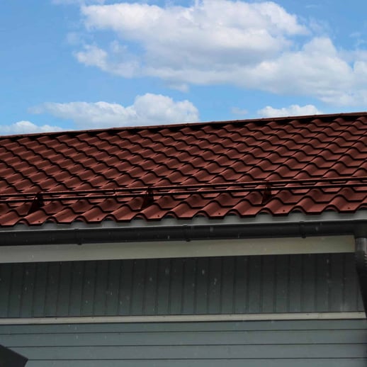 Pfannenblech EUROPA | Aluminium 0,70 mm | 25 µm Polyester | 8012 - Rotbraun #5