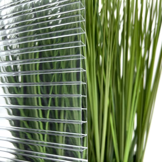 Polycarbonat Doppelstegplatte | 10 mm | Breite 1,05 m | Klar | 3,00 m #3