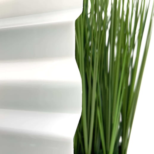 Polycarbonat Spundwandplatte | 76/18 | 1,30 mm | Opal Weiß | 7,00 m #3