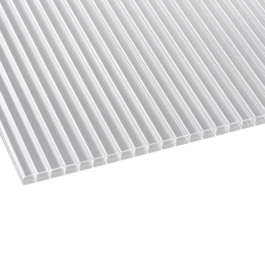 Polycarbonat Stegplatte | 16 mm | Profil A4 | Sparpaket | Plattenbreite 1,20 m | Klar | Blueline | Breite 8,67 m | Länge 3,00 m #4