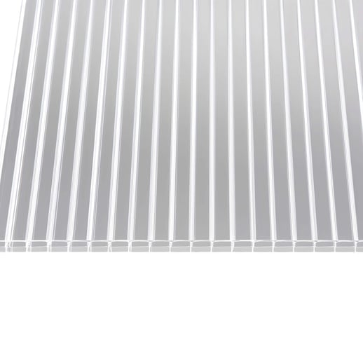 Polycarbonat Stegplatte | 16 mm | Profil A4 | Sparpaket | Plattenbreite 1,20 m | Klar | Blueline | Breite 8,67 m | Länge 3,00 m #6