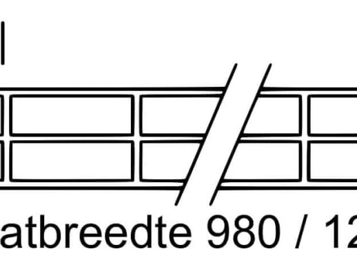 Polycarbonat Stegplatte | 16 mm | Profil Mendiger | Sparpaket | Plattenbreite 98 cm | Klar | Breite 3,09 m | Länge 2,00 m #10