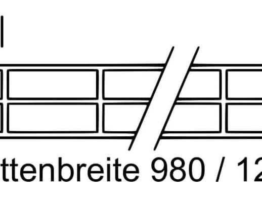 Polycarbonat Stegplatte | 16 mm | Profil Mendiger | Sparpaket | Plattenbreite 98 cm | Klar | Breite 3,09 m | Länge 2,00 m #11