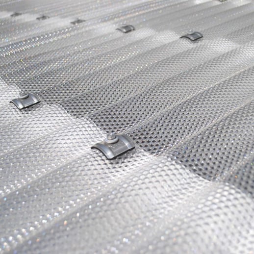 Polycarbonat Wellplatte | 76/18 | 2,80 mm | Klar | Wabenstruktur | 2,50 m #5