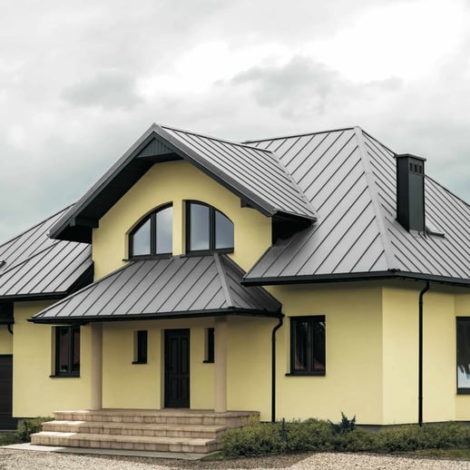 Stehfalzblech PD-510-S | Mikro | Stahl 0,50 mm | 25 µm Polyester | 7035 - Lichtgrau #10