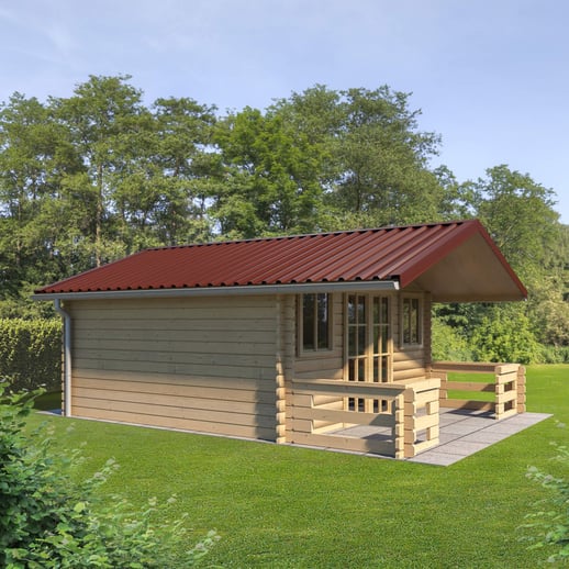 Trapezblech 35/207 | Dach | Anti-Tropf 700 g/m² | Stahl 0,50 mm | 35 µm Mattpolyester | 29 - Rot #4