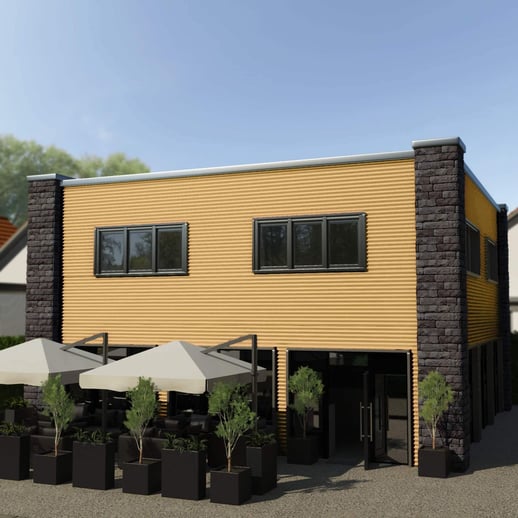 Wellblech PF25W | Wand | Stahl 0,50 mm | 25 µm Polyester | 1002 - Sandgelb #3