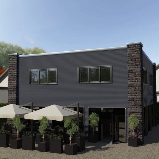 Wellblech PF25W | Wand | Stahl 0,50 mm | 25 µm Polyester | 7024 - Graphitgrau #3