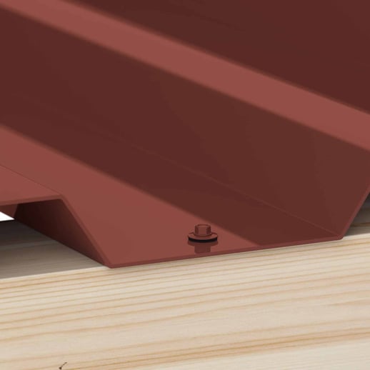 Edelstahlschrauben | Für Montage Tiefsicke auf Holzkonstruktion | 6,0 x 40 mm E19 | Rotbraun #2