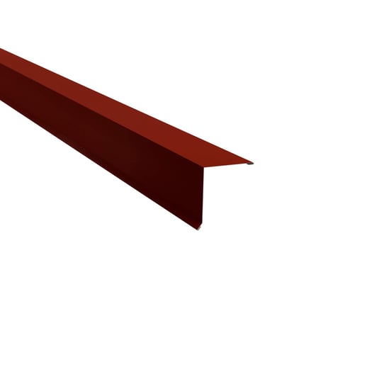 Pultabschluss | 11,5 x 11,5 cm | 80° | Stahl 0,50 mm | 35 µm Mattpolyester | 29 - Rot #1