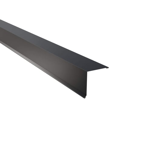 Pultabschluss | 11,5 x 11,5 cm | 85° | Stahl 0,75 mm | 25 µm Polyester | 7016 - Anthrazitgrau #1