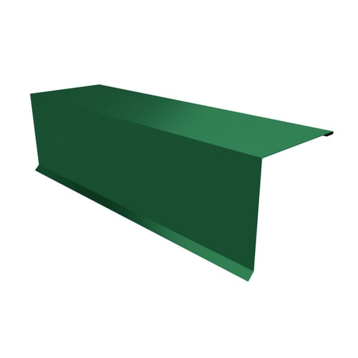 Pultabschluss | 15 cm x 15 cm x 2,00 m | 80° | Stahl 0,50 mm | 25 µm Polyester | 6029 - Minzgrün #1