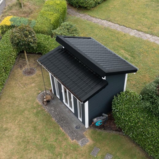 Pultabschluss | 20 x 25 cm | 85° | Stahl 0,75 mm | 25 µm Polyester | 7016 - Anthrazitgrau #5