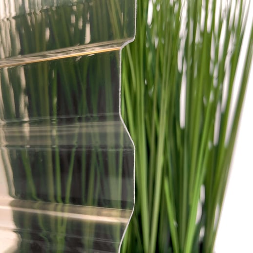 PVC Spundwandplatte | 70/18 | 1,20 mm | Bronze | 3,50 m #3