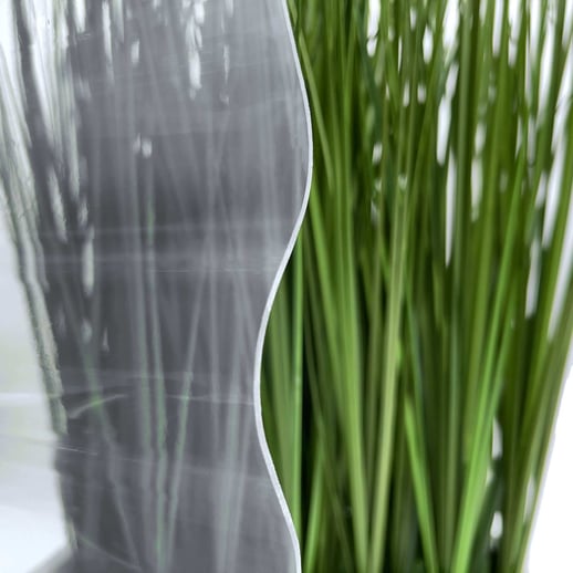 PVC Wellplatte | 76/18 | Sparpaket | 1,30 mm | Klarbläulich | Breite 3,25 m | Länge 2,00 m #4