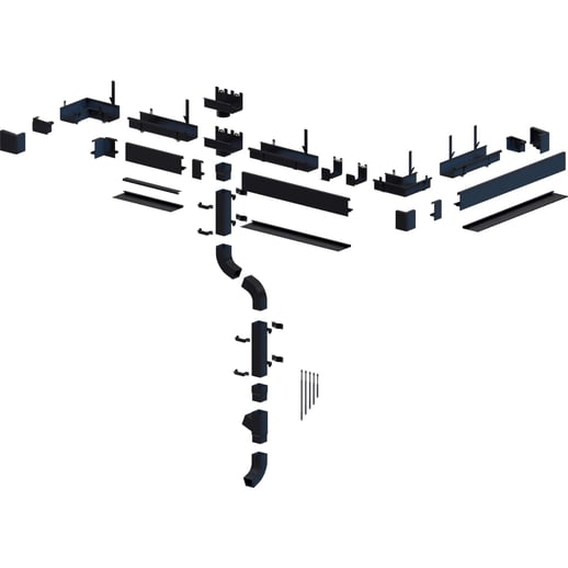 Regenfallrohr | Stahl | Ø 80 mm | 9005 - Tiefschwarz | Länge = 4,00 m #3