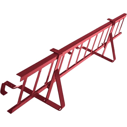 Schneefanggitter | Für Stehfalzblech PD-510-S | Länge 1,20 m | 3004 - Purpurrot #1