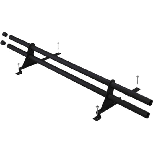 Schneefangrohr | Für Pfannenbleche Szafir | Länge 2,00 m | 9005 - Tiefschwarz #1