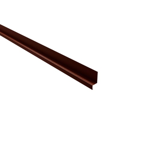 Sockelleiste | 5 x 2,5 x 2 cm | 100° | Stahl 0,50 mm | 80 µm Shimoco | 8004 - Kupferbraun #1