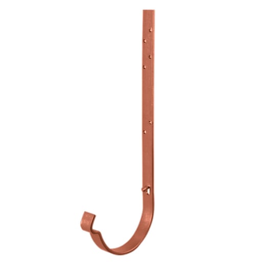 Stahl Dachrinnen Sparpaket 4,00 m | Ø 125/90 mm | 8004 - Kupferbraun #5