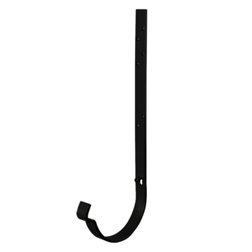 Stahl Dachrinnen Sparpaket 5 m | Ø 125/90 mm | 9005 - Tiefschwarz #6