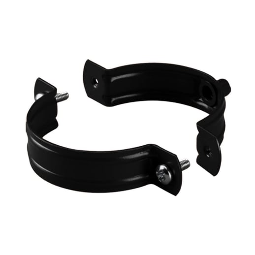 Stahl Dachrinnen Sparpaket 5 m | Ø 125/90 mm | 9005 - Tiefschwarz #11