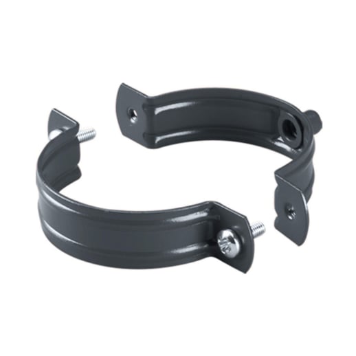 Stahl Dachrinnen Sparpaket 6 m | Ø 125/90 mm | 7016 - Anthrazitgrau #11