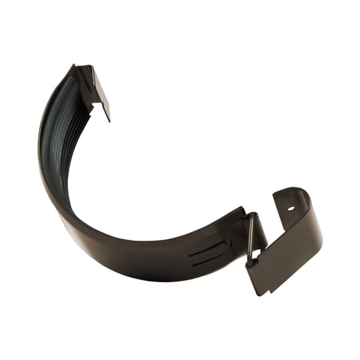 Stahl Dachrinnen Sparpaket 6,00 m | Ø 125/100 mm | Farbe Braun #9