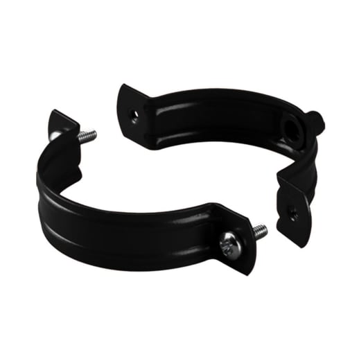 Stahl Dachrinnen Sparpaket 7 m | Ø 125/90 mm | 9005 - Tiefschwarz #11