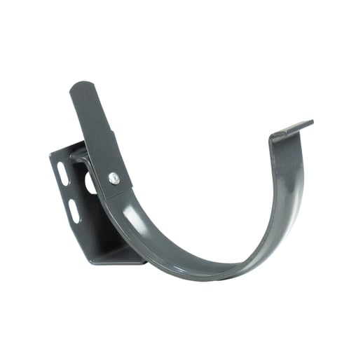 Stahl Dachrinnen Sparpaket 8,00 m | Ø 125/100 mm | Farbe Graphit #6