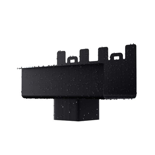 Stahl Kastenrinnen Sparpaket 9 m | Ø 125/80 mm | 9005 - Tiefschwarz #6