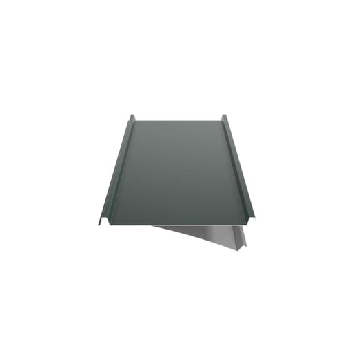 Stehfalzblech 33/500-LE | Dach | Anti-Tropf 1000 g/m² | Aluminium 0,70 mm | 25 µm Polyester | 6005 - Moosgrün #7