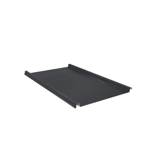 Stehfalzblech 33/500-LE | Dach | Anti-Tropf 700 g/m² | Stahl 0,50 mm | 35 µm Mattpolyester | 23 - Dunkelgrau #1
