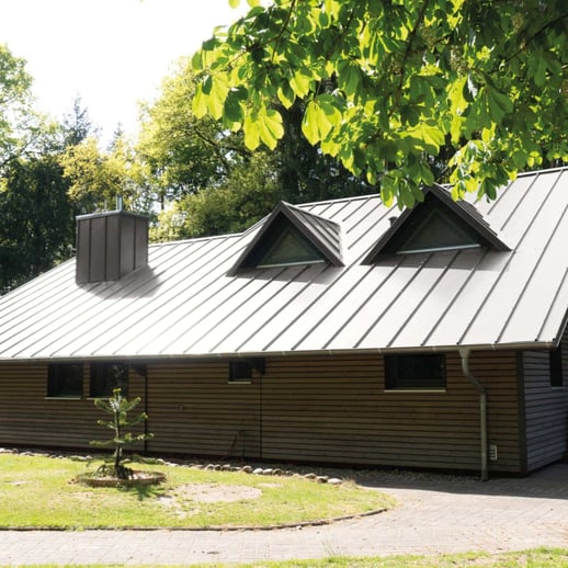 Stehfalzblech 33/500-LE | Dach | Aluminium 0,70 mm | 25 µm Polyester | 9007 - Graualuminium #5