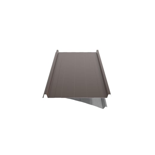 Stehfalzblech 33/500-LR | Dach | Anti-Tropf 1000 g/m² | Stahl 0,75 mm | 25 µm Polyester | 8011 - Nussbraun #8