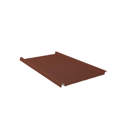 Stehfalzblech 33/500-LR | Dach | Anti-Tropf 1000 g/m² | Stahl 0,50 mm | 80 µm Shimoco | 8004 - Kupferbraun #1