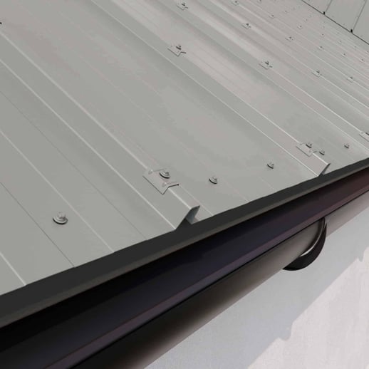 Stehfalzblech 33/500-LR | Dach | Stahl 0,50 mm | 25 µm Polyester | 9007 - Graualuminium #6