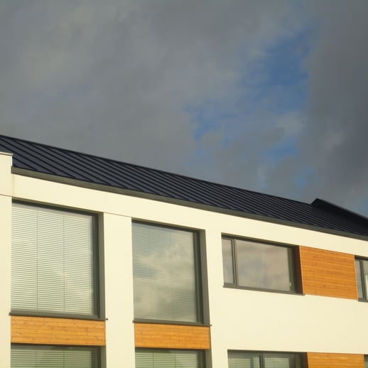 Stehfalzblech PD-510-S | Flach | Anti-Tropf 700 g/m² | Stahl 0,50 mm | 25 µm Polyester | 7024 - Graphitgrau #9