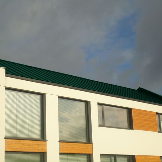 Stehfalzblech PD-510-S | Mikro | Anti-Tropf 700 g/m² | Stahl 0,50 mm | 25 µm Polyester | 6005 - Moosgrün #9