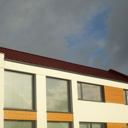 Stehfalzblech PD-510-S | Mikro | Stahl 0,50 mm | 25 µm Polyester | 8012 - Rotbraun #9