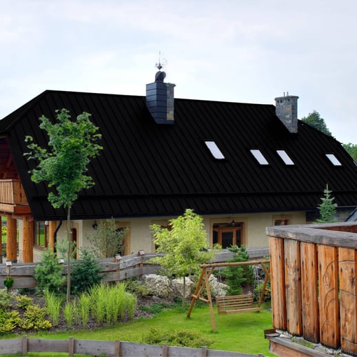 Stehfalzblech PD-510-S | Nano | Anti-Tropf 700 g/m² | Stahl 0,50 mm | 50 µm PURMAT® | 9005 - Tiefschwarz #6