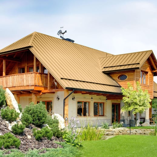 Stehfalzblech PD-510-S | Nano | Stahl 0,50 mm | 25 µm Polyester | 1002 - Sandgelb #7