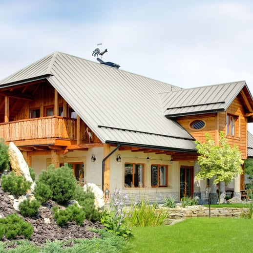 Stehfalzblech PD-510-S | Nano | Stahl 0,50 mm | 25 µm Polyester | 9002 - Grauweiß #7