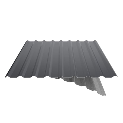 Trapezblech 20/1100 | Dach | Anti-Tropf 1000 g/m² | Stahl 0,50 mm | 80 µm Shimoco | 7016 - Anthrazitgrau #9