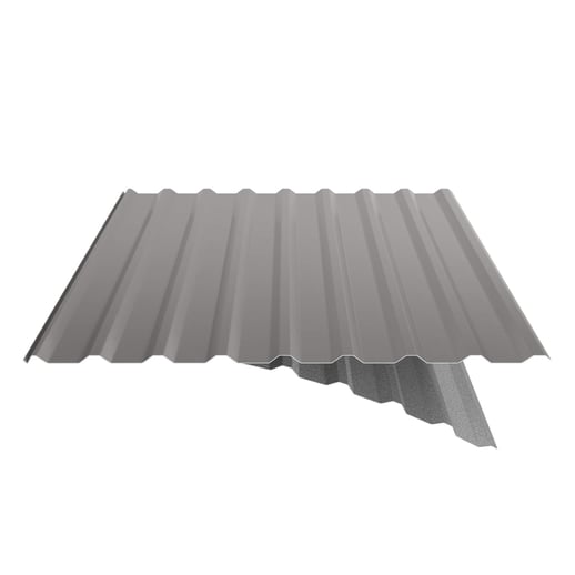 Trapezblech 20/1100 | Dach | Anti-Tropf 1000 g/m² | Aluminium 0,70 mm | 25 µm Polyester | 9007 - Graualuminium #9