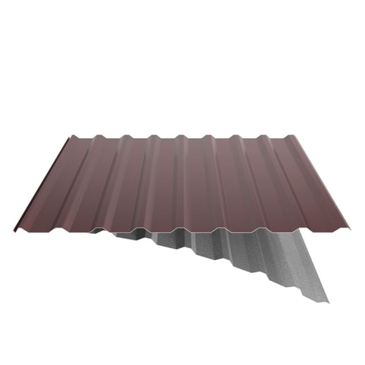 Trapezblech 20/1100 | Dach | Anti-Tropf 700 g/m² | Stahl 0,50 mm | 25 µm Polyester | 3005 - Weinrot #9