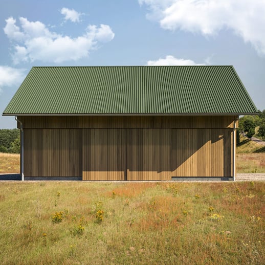 Trapezblech 20/1100 | Dach | Anti-Tropf 700 g/m² | Stahl 0,50 mm | 25 µm Polyester | 6011 - Resedagrün #3