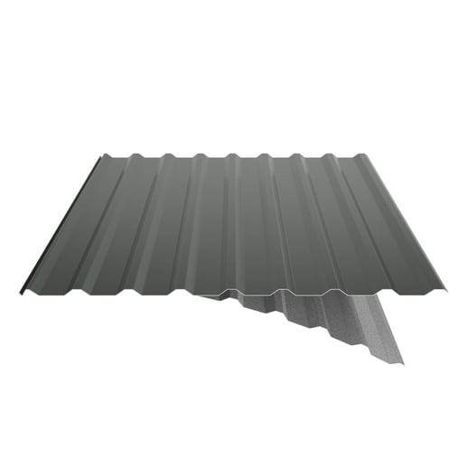Trapezblech 20/1100 | Dach | Anti-Tropf 700 g/m² | Stahl 0,75 mm | 25 µm Polyester | 6020 - Chromoxidgrün #9