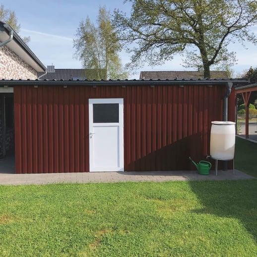 Trapezblech 20/1100 | Wand | Stahl 0,50 mm | 80 µm Shimoco | 3009 - Oxidrot #5